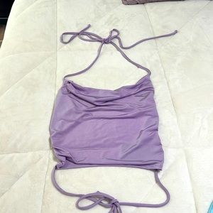 Fashion Nova Purple Crop Top- Never Worn with tags